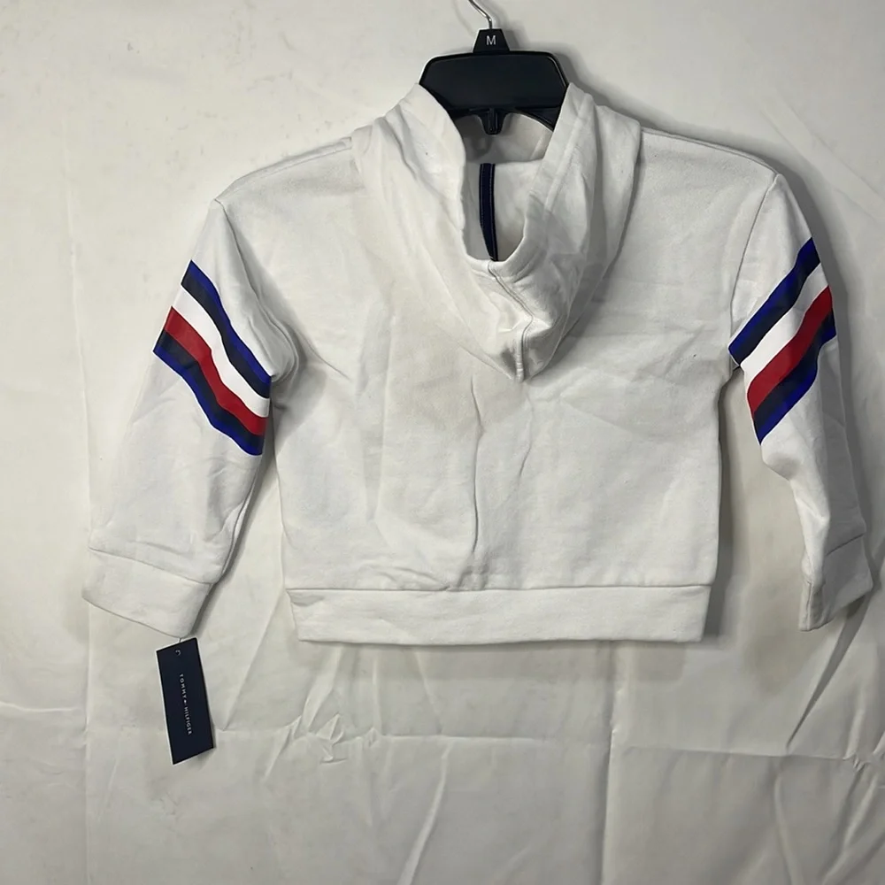 Tommy Hilfiger Toddler Girls Chevron Hoodie - Picture 3 of 7